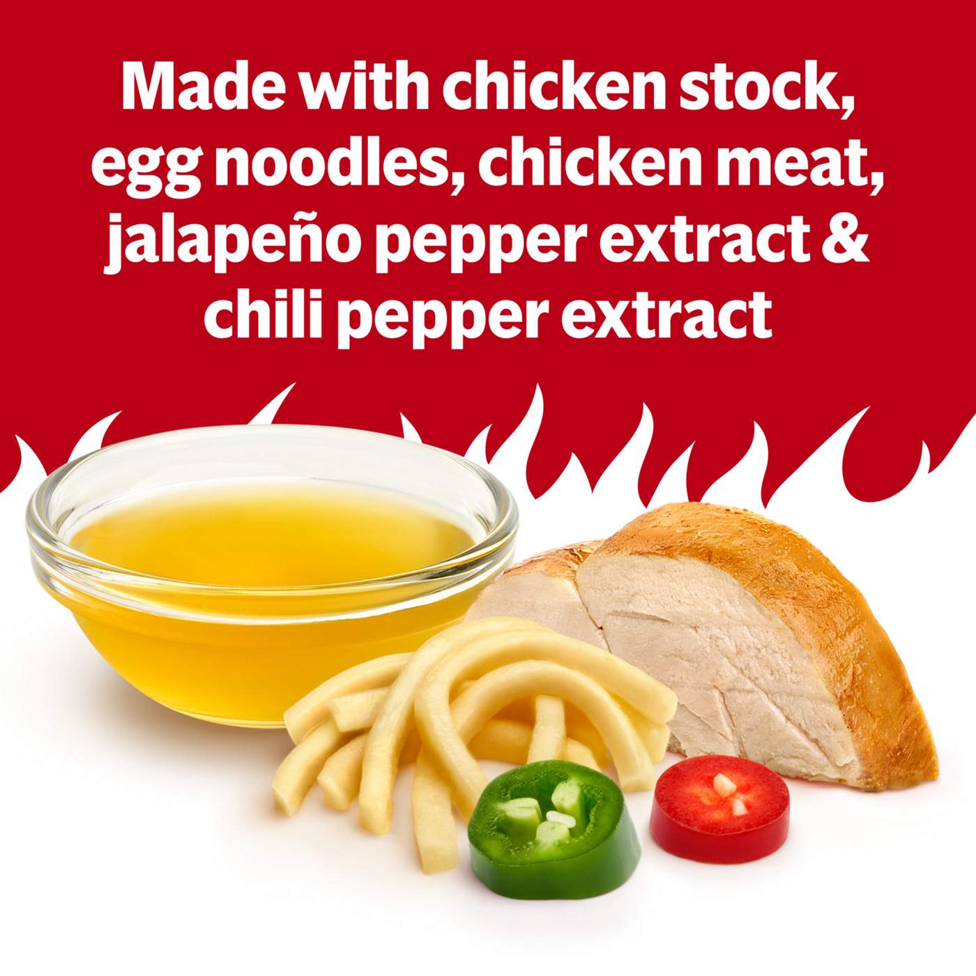 Campbell's Condensed Spicy Chicken Noodle Soup; image 6 of 6