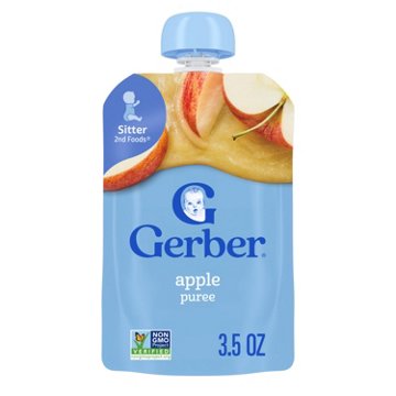 Gerber Natural for Baby Food Pouch - Apple