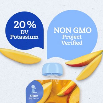 Gerber Natural for Baby Food Pouch - Mango