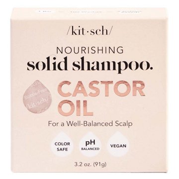 Kitsch Castor Oil Nourishing Solid Shampoo