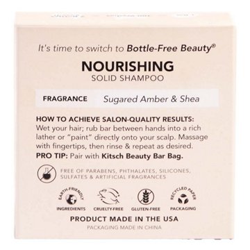 Kitsch Castor Oil Nourishing Solid Shampoo