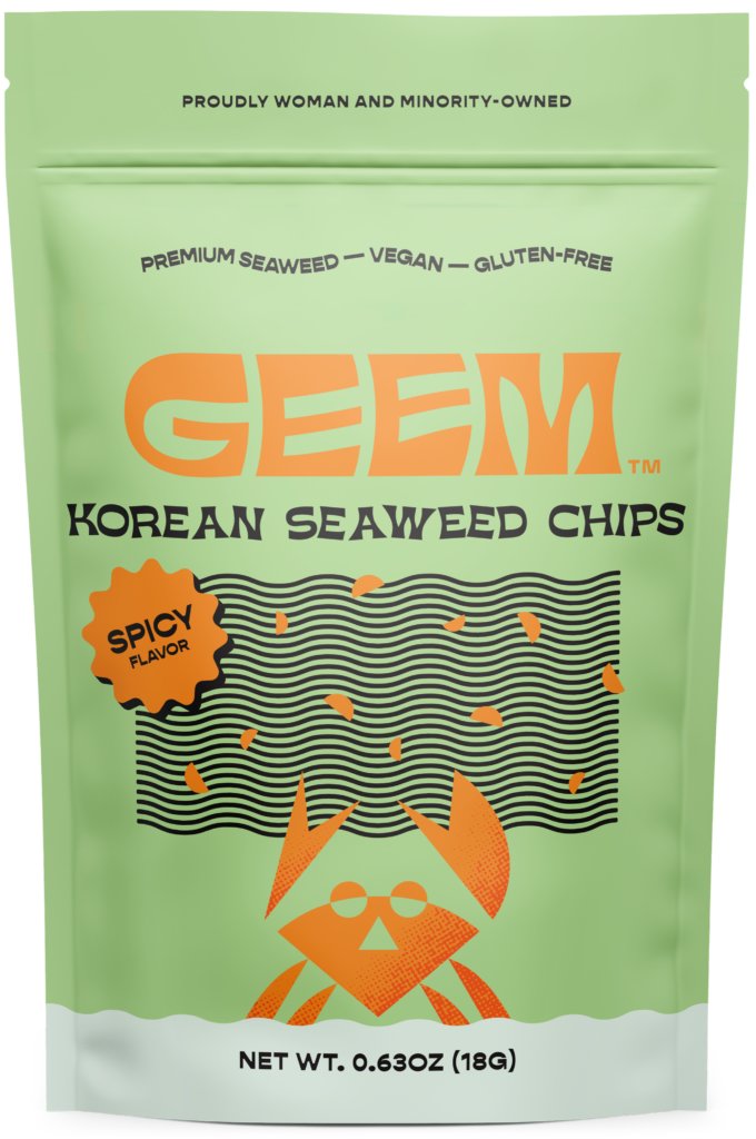 Geem Spicy Korean Seaweed Chips, 0.63 oz | Central Market - Really Into ...