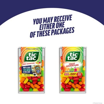 Tic Tac Fruit Adventure Mints, 1.7 oz
