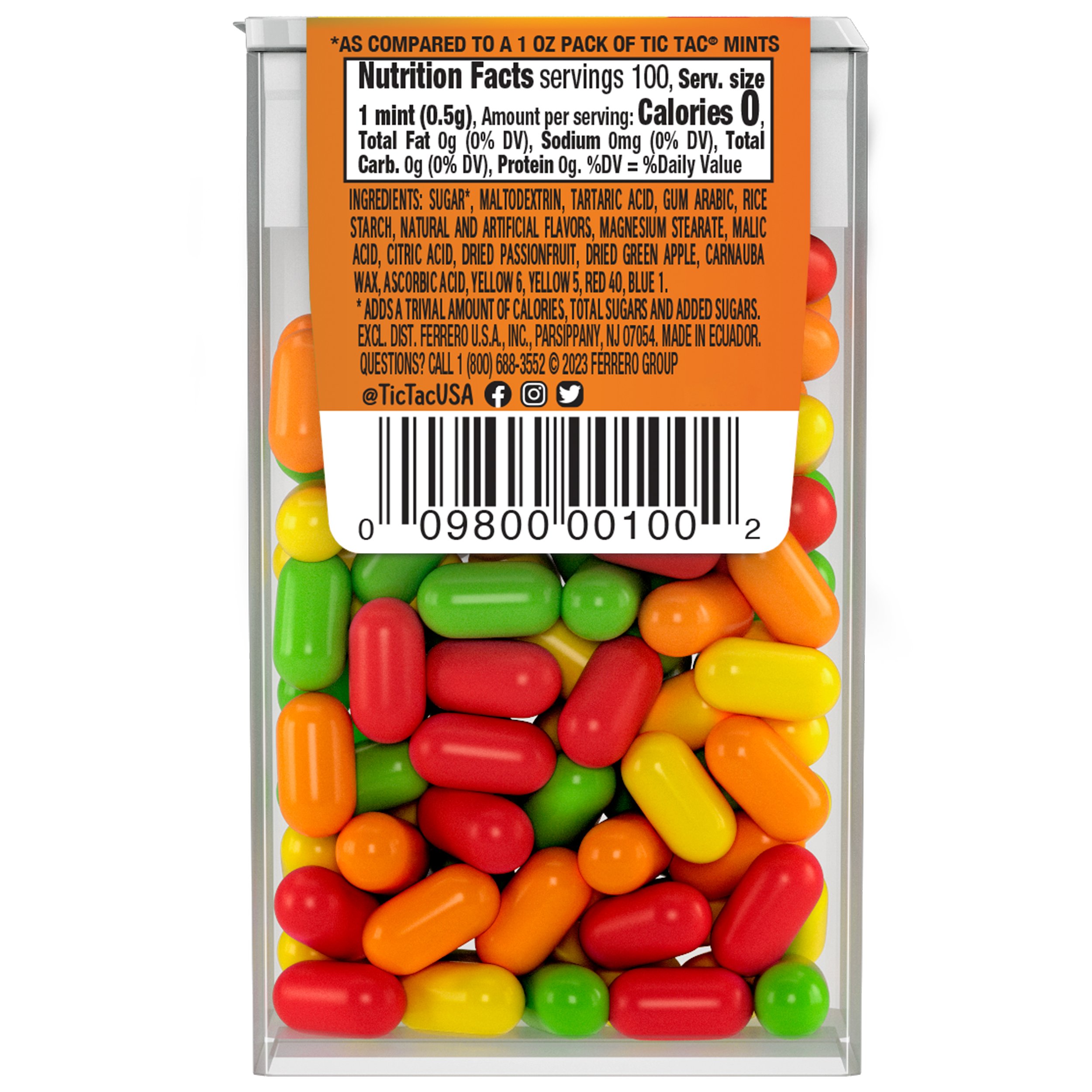 Tic Tac Fruit Adventure Mints - Shop Gum & mints at H-E-B