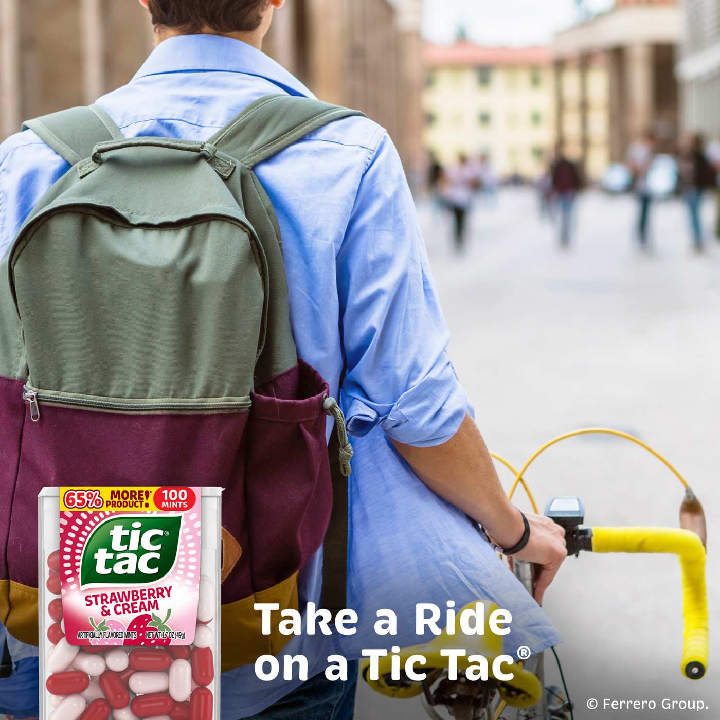 Tic Tac Strawberry & Cream Mints; image 2 of 4