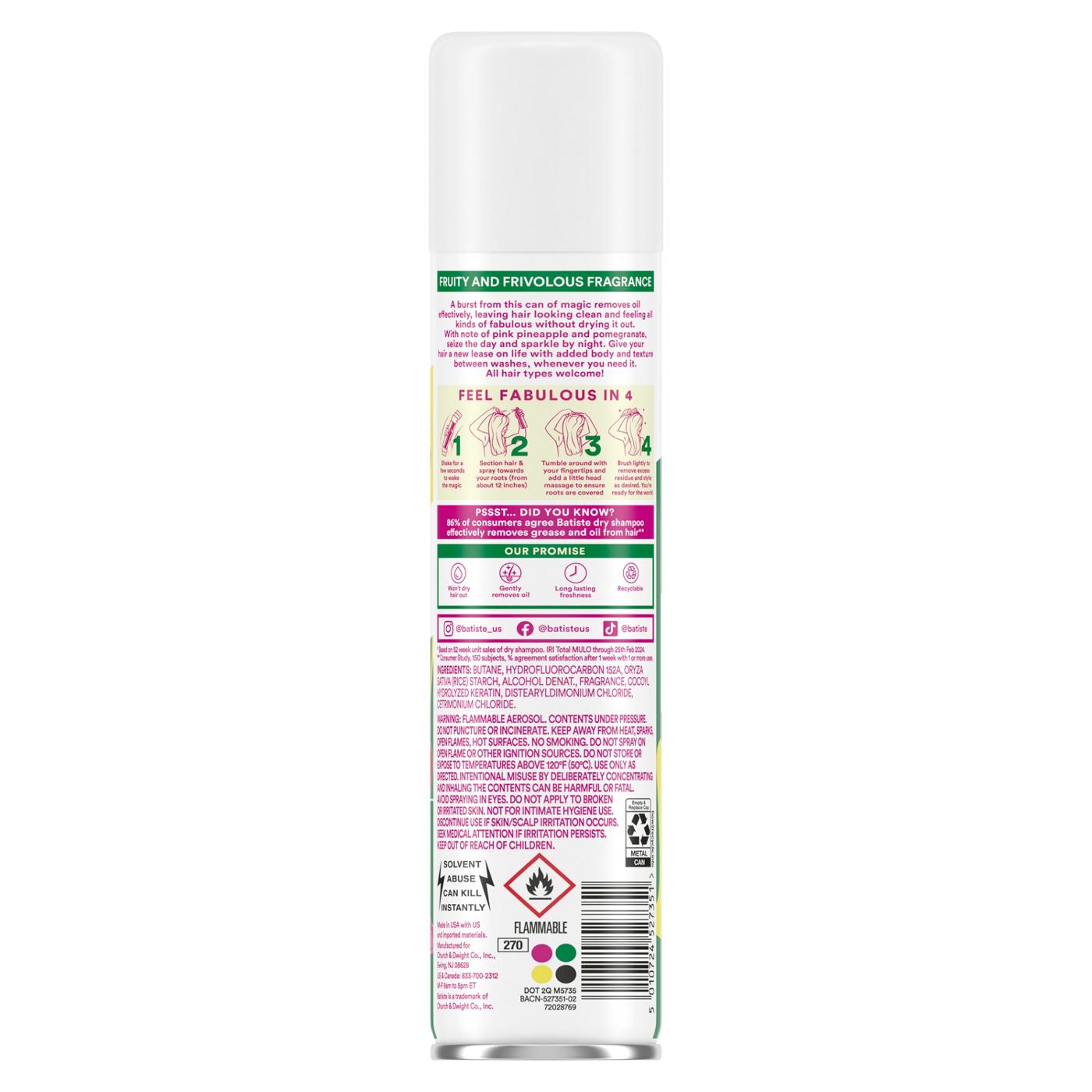 Batiste Dry Shampoo - Pink Pineapple; image 2 of 2