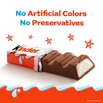 Kinder Chocolate with Milky Filling Snack Size Candy