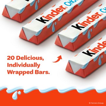 Kinder Chocolate with Milky Filling Snack Size Candy