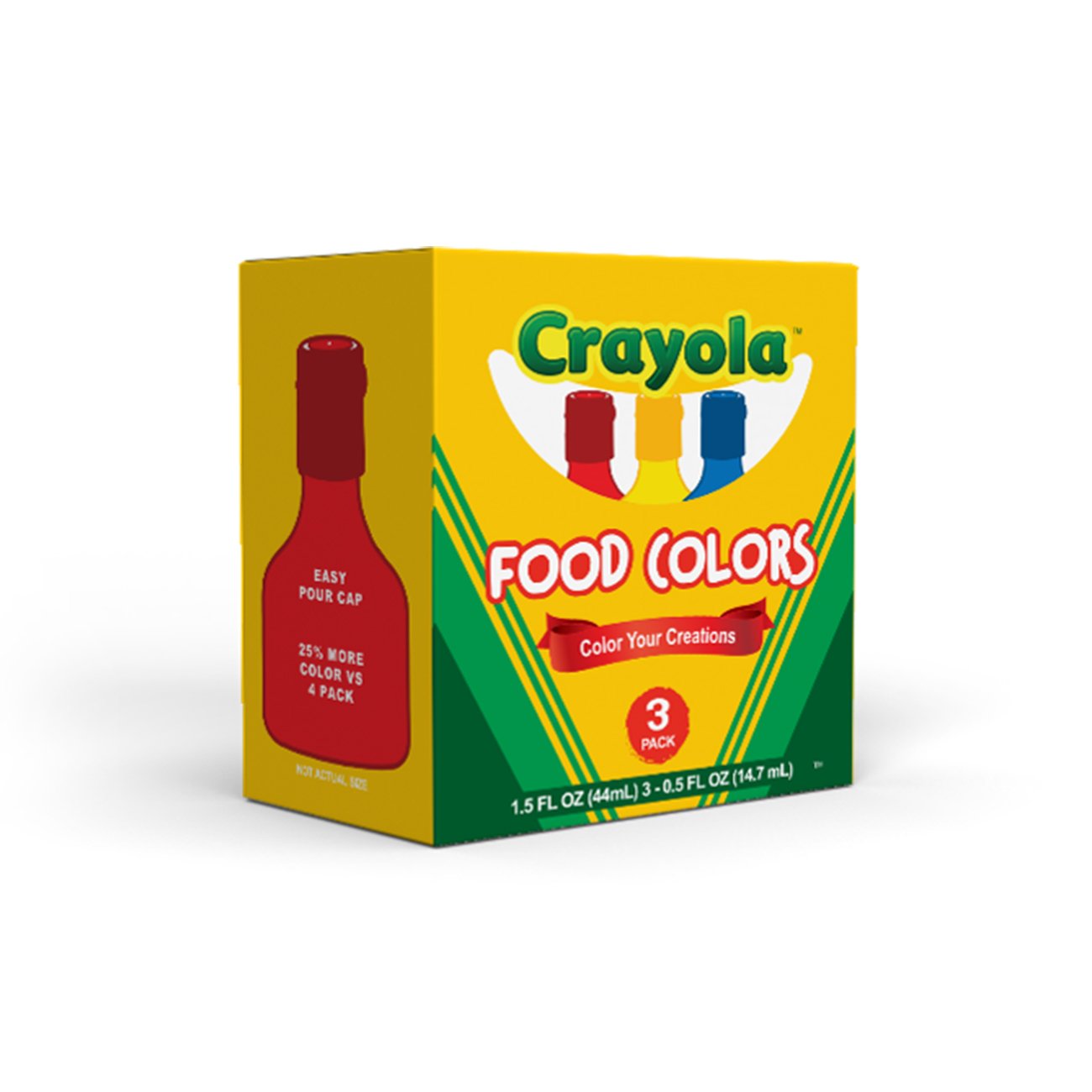 Crayola Primary Colors Food Coloring - Shop Food color at H-E-B