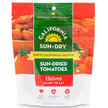 California Sun Dry Sun-Dried Tomato Halves, 3 oz