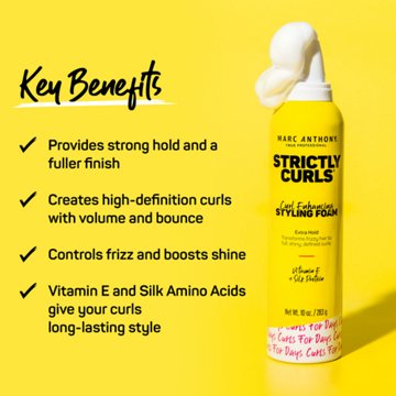 Marc Anthony Strictly Curls Curl Enhancing Styling Foam