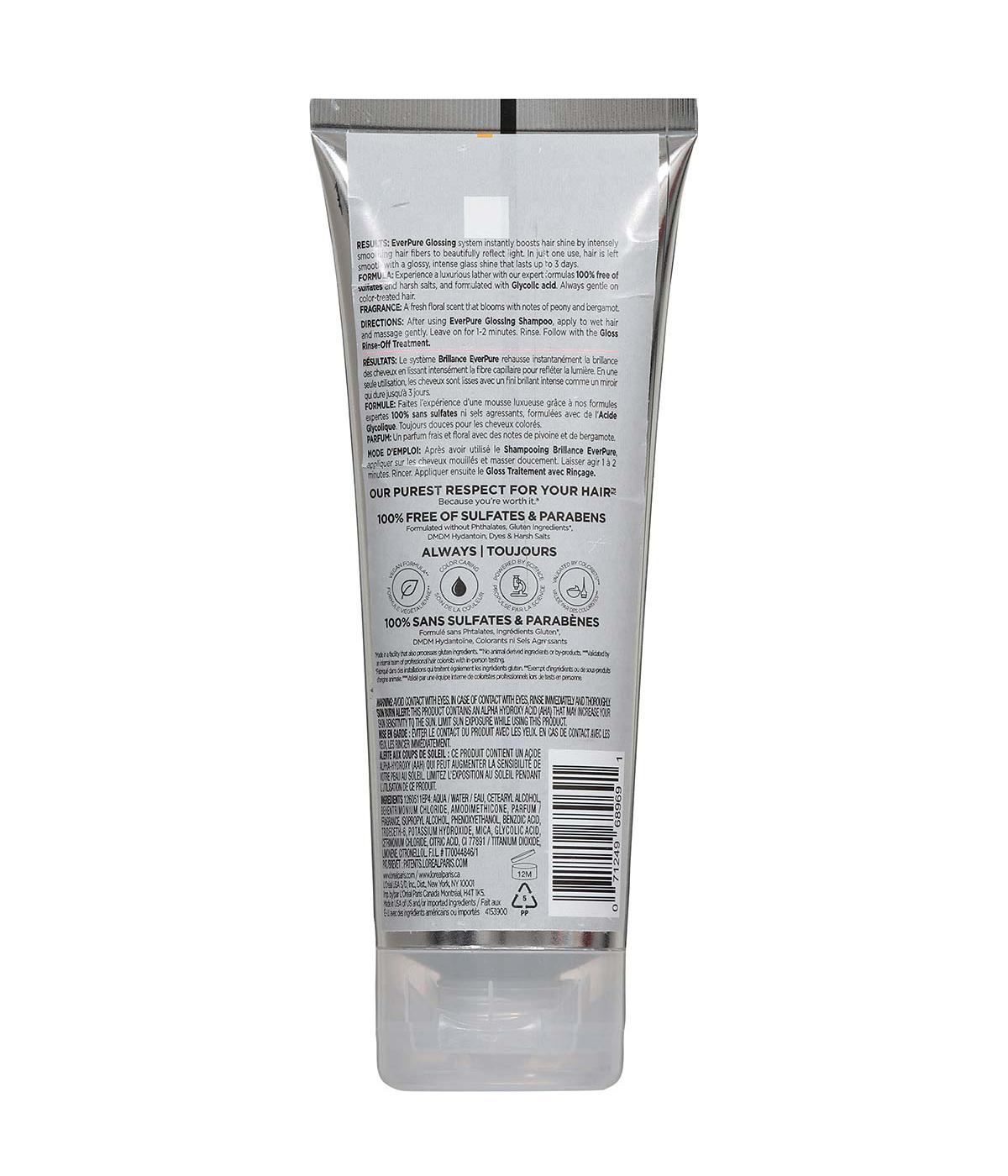 L'Oréal Paris Ever Pure Glossing Conditioner; image 2 of 2