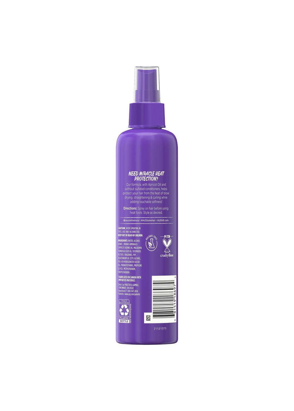 Aussie Total Miracle Heat Protecting Spray; image 2 of 2