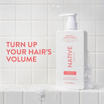Native Volumizing Shampoo - Berries & Vanilla Cream