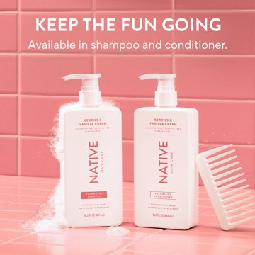 Native Volumizing Shampoo - Berries & Vanilla Cream