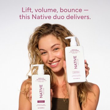 Native Volumizing Shampoo - Vanilla & Cactus Flower