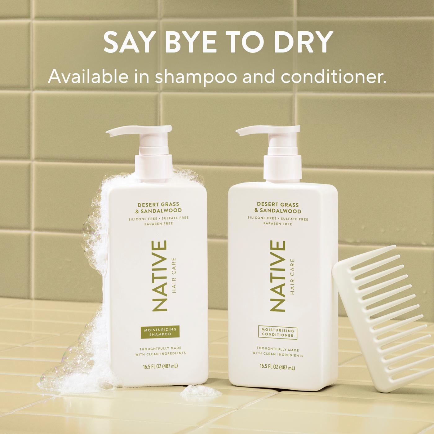 Native Moisturizing Shampoo - Desert Grass & Sandalwood; image 7 of 10