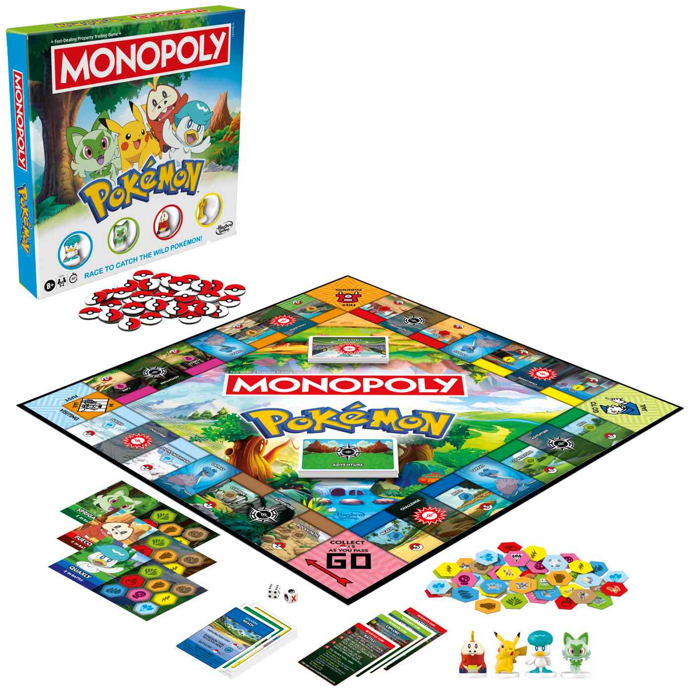 Monopoly Pokémon Edition Board Game; image 3 of 3