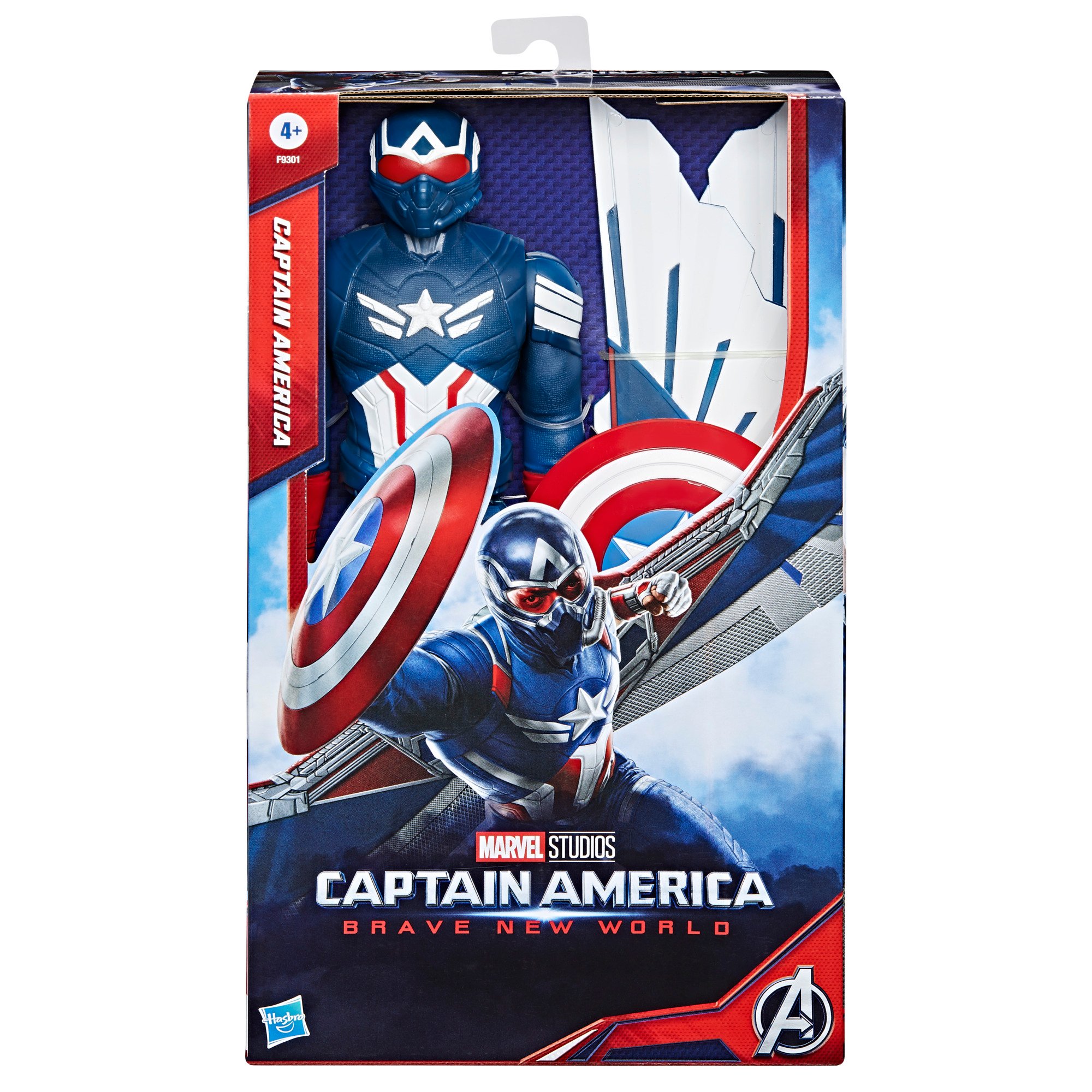 Marvel Studios Captain America Brave New World Deluxe Action Figure ...