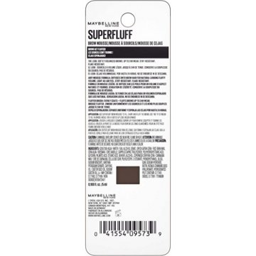 Maybelline SuperFluff Brow Mousse - 262 Black Brown