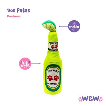 Woof & Whiskers Dos Patas Dog Toy