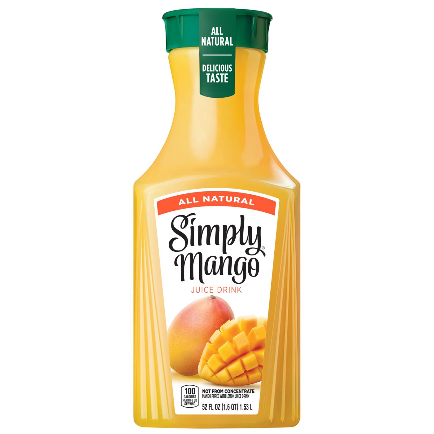 Simply Mango Juice Drink; image 1 of 2