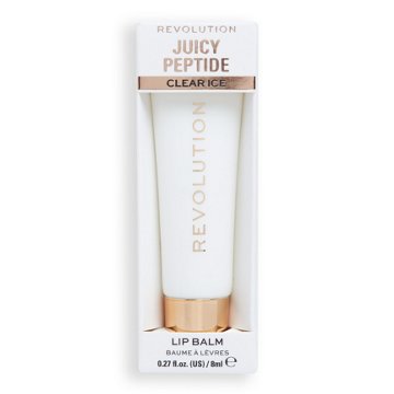 Makeup Revolution Juicy Peptide Lip Balm - Clear Ice