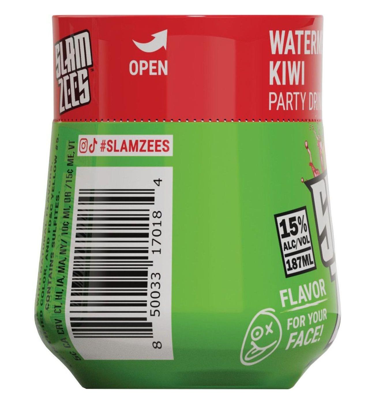 Slamzees Watermelon Kiwi Party Drink - Shop Malt beverages & coolers at ...