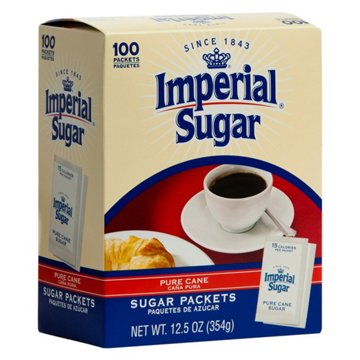 Imperial Sugar Packets, 100 ct