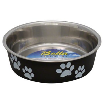 Loving Pets Bella Bowl Espresso Medium, ea
