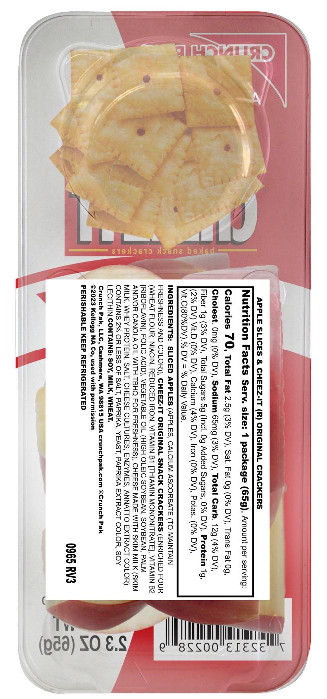 Cheez It Medley Crunch Pak - Apples & Crackers; image 2 of 2