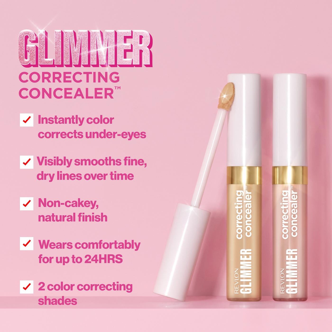 Revlon Glimmer Correcting Concealer - 115 Brightener; image 9 of 10