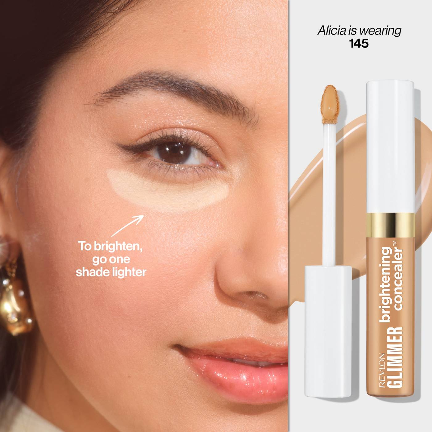 Revlon Glimmer Brightening Concealer - 145; image 4 of 5