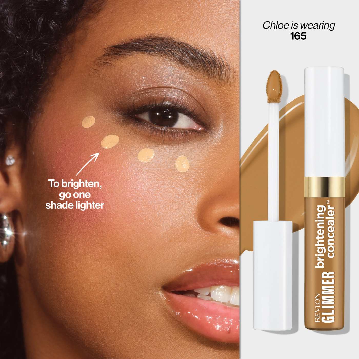 Revlon Glimmer Brightening Concealer - 165; image 8 of 10