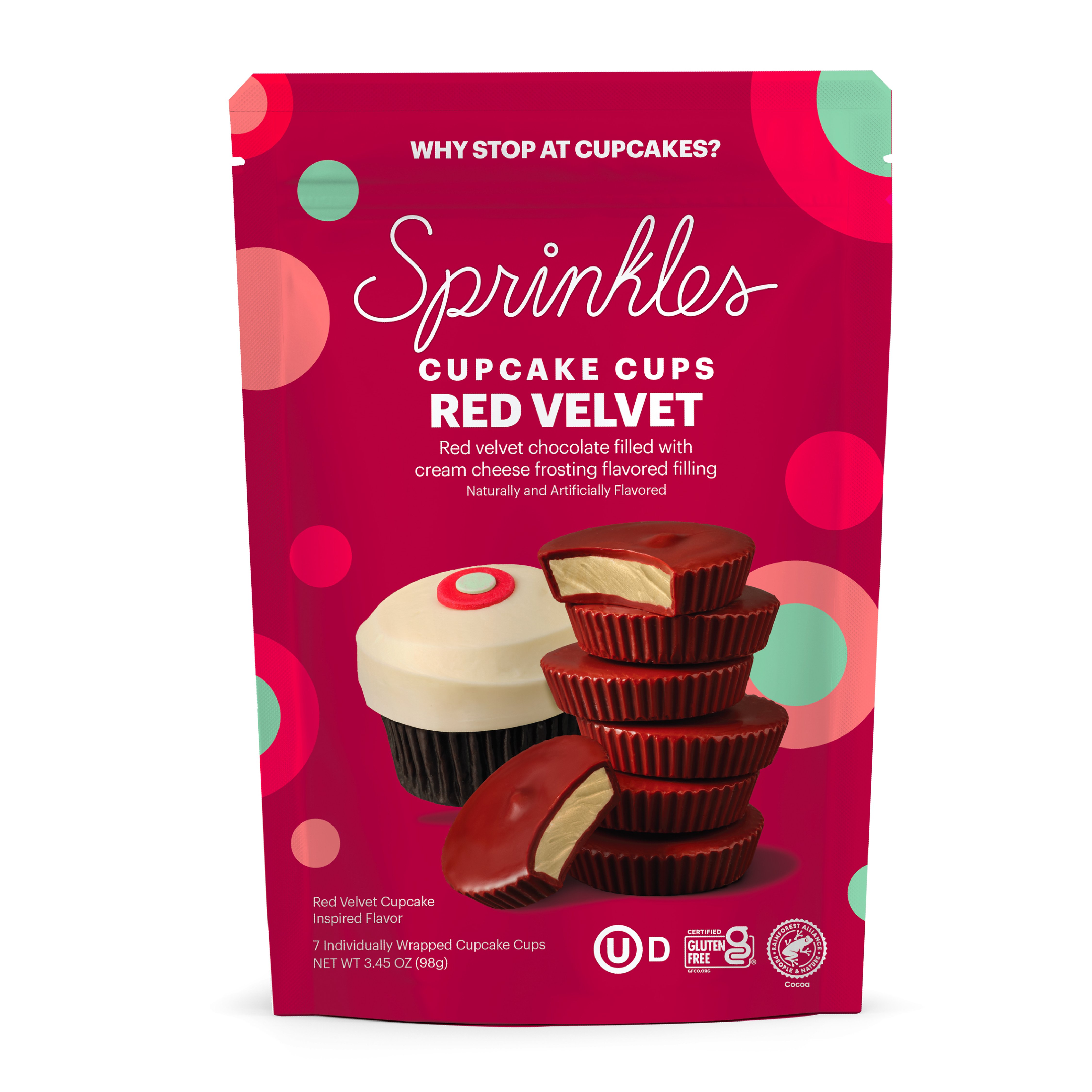 Sprinkles Red Velvet Cupcake Cups - Shop Candy at H-E-B