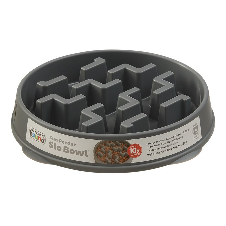 Outward Hound Fun Feeder Slo Bowl - Large - Shop Bowls & automatic feeders  at H-E-B