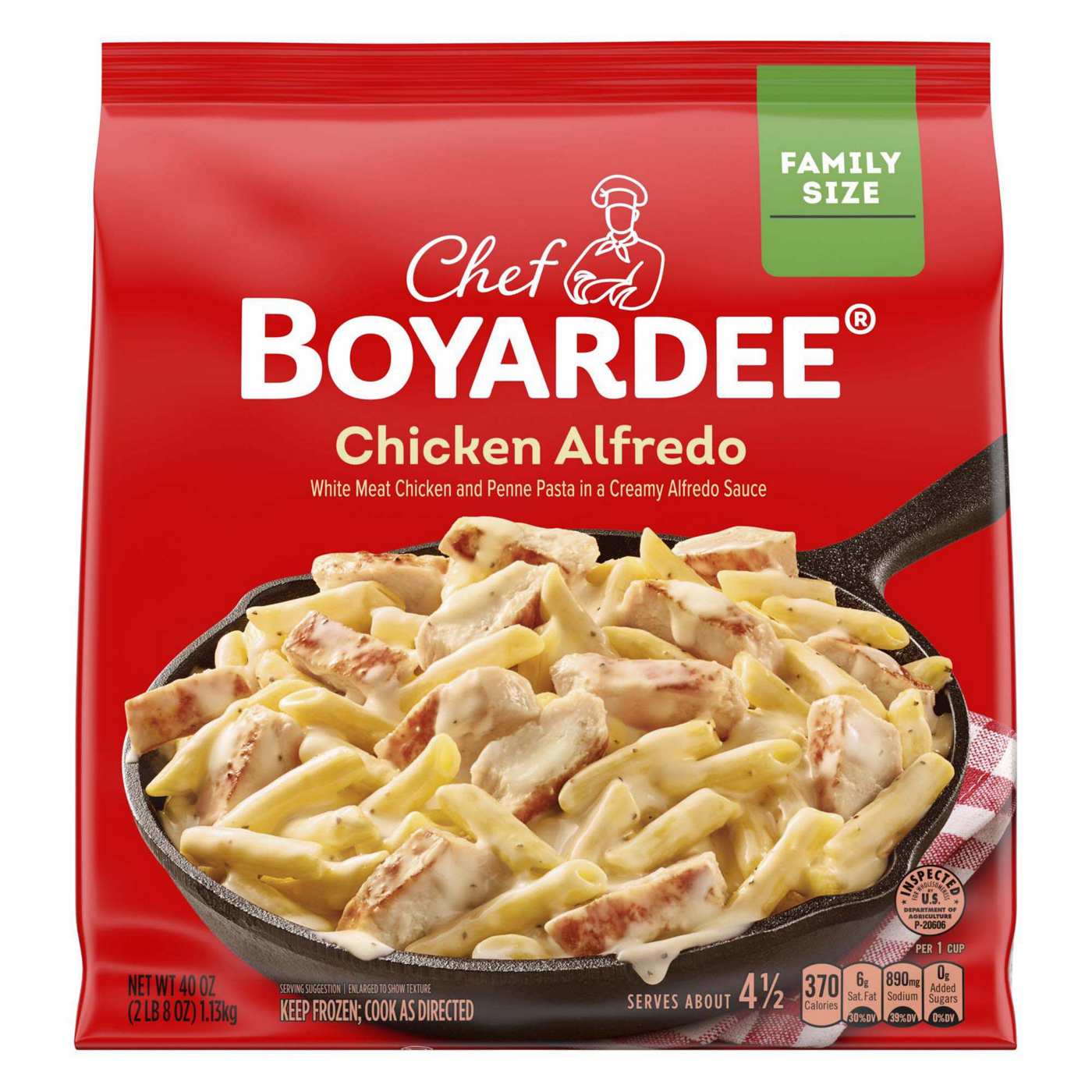 Chef Boyardee Chicken Alfredo Family Size; image 1 of 4