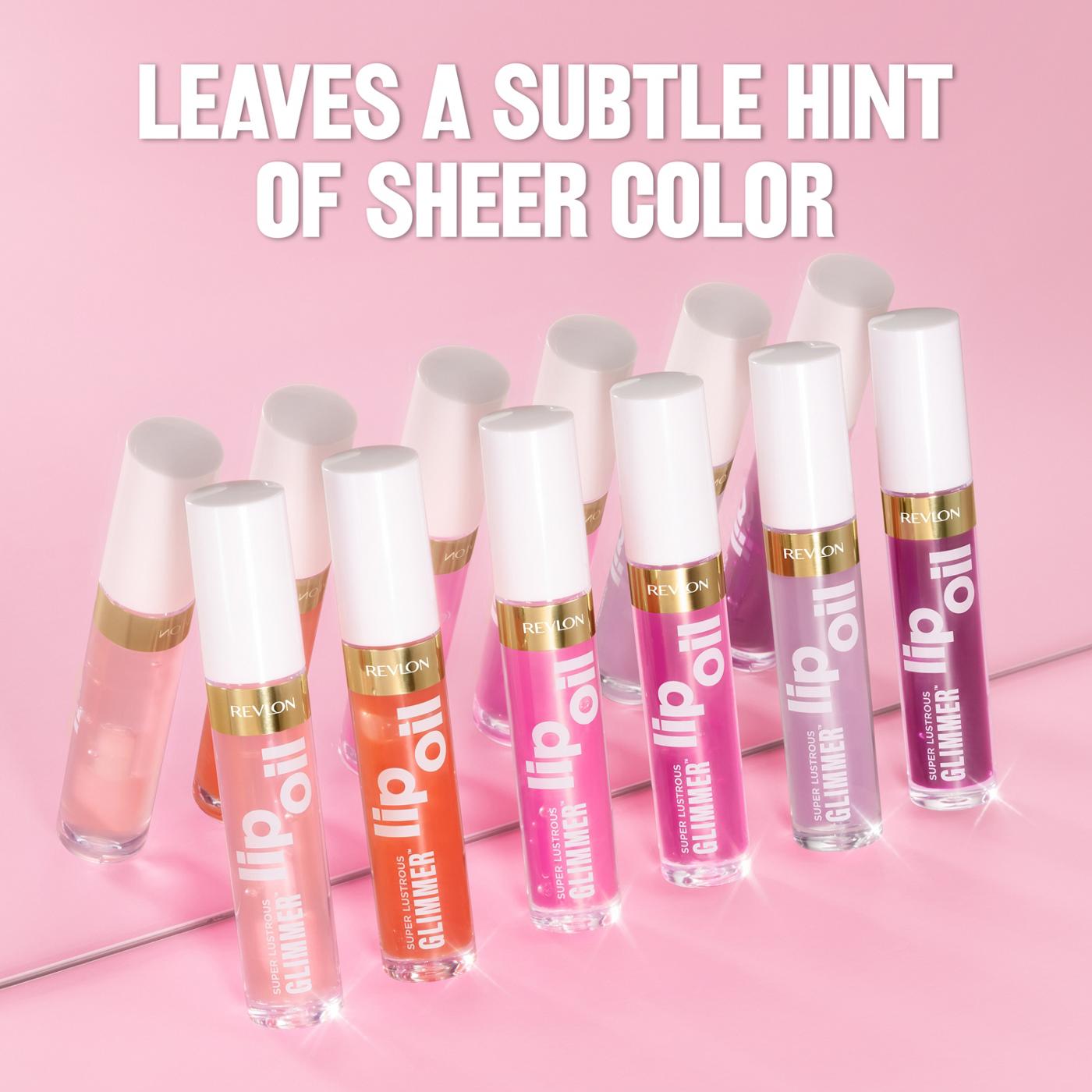 Revlon Super Lustrous Glimmer Lip Oil - Plum Pop; image 10 of 10