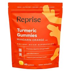 Reprise Mandarin Orange Turmeric Gummies, 45 ct | Central