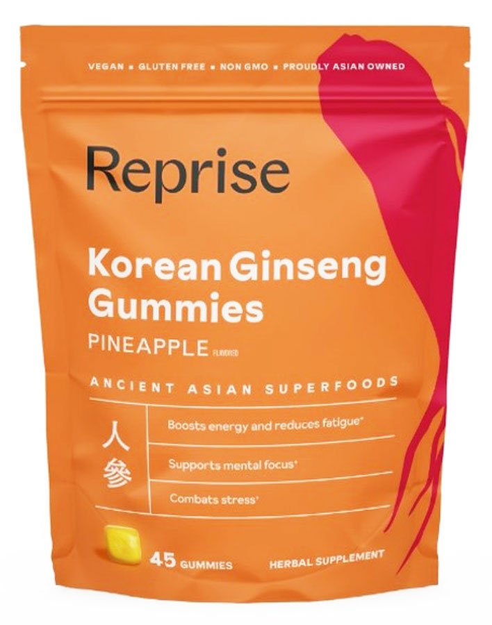 Reprise Pineapple Korean Ginseng Gummies, 45 ct | Central Market