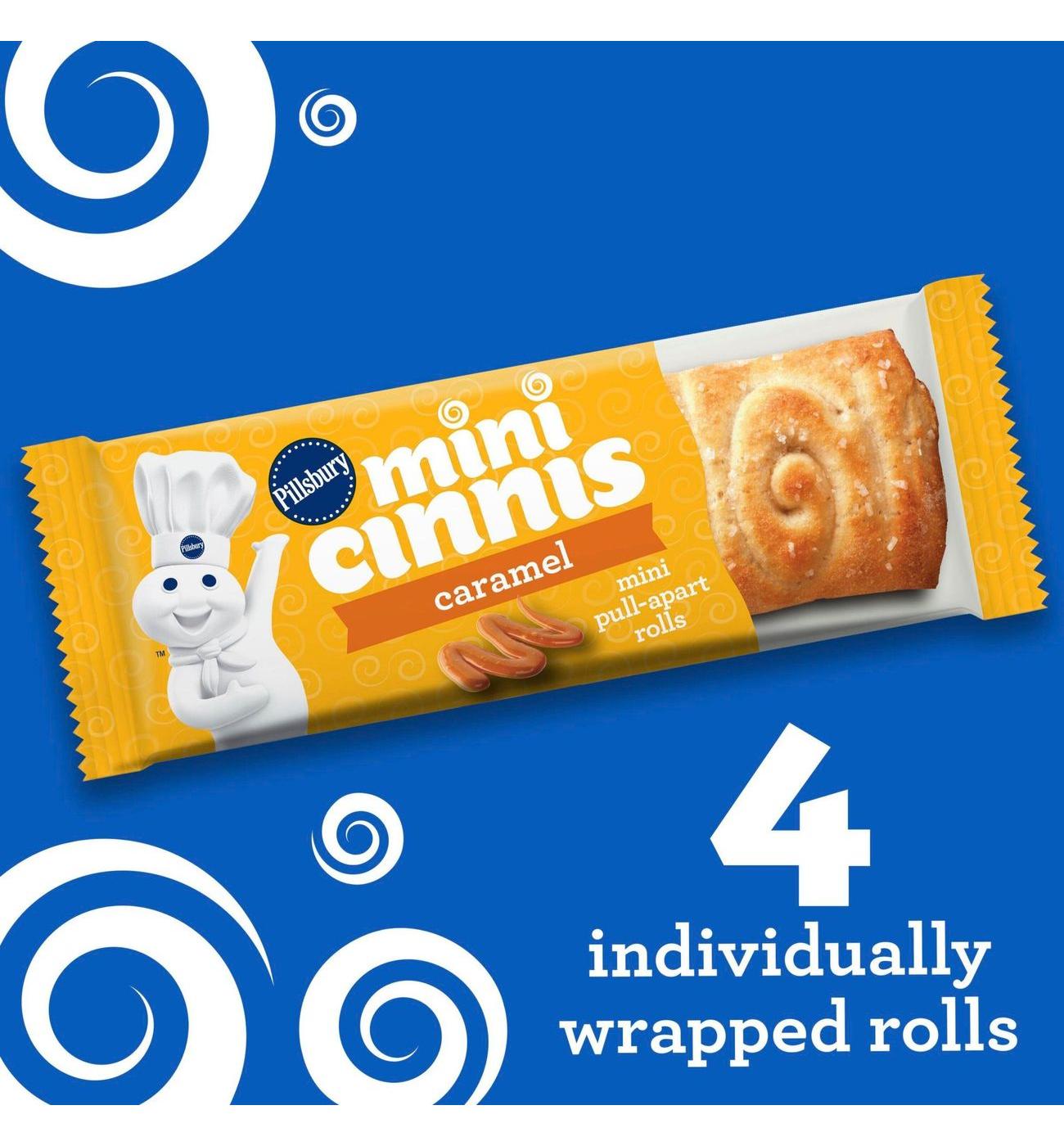 Pillsbury Mini Cinnis Caramel Pull-Apart Rolls; image 3 of 6