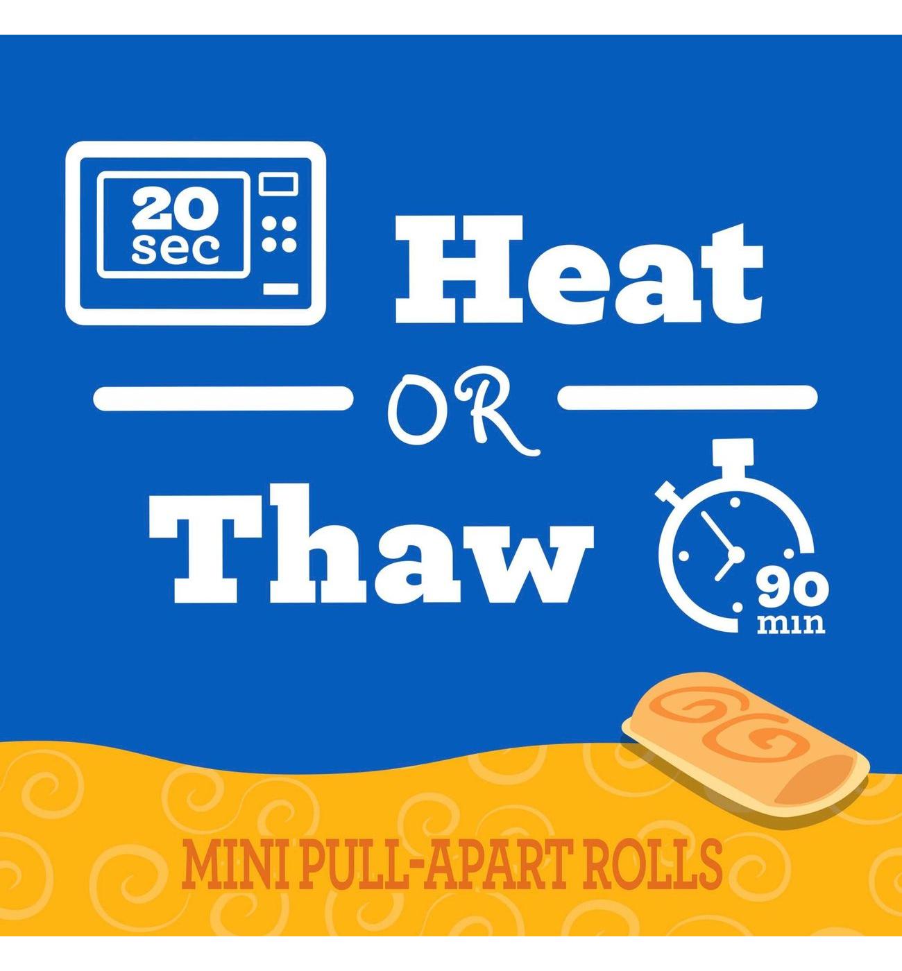 Pillsbury Mini Cinnis Caramel Pull-Apart Rolls; image 5 of 6