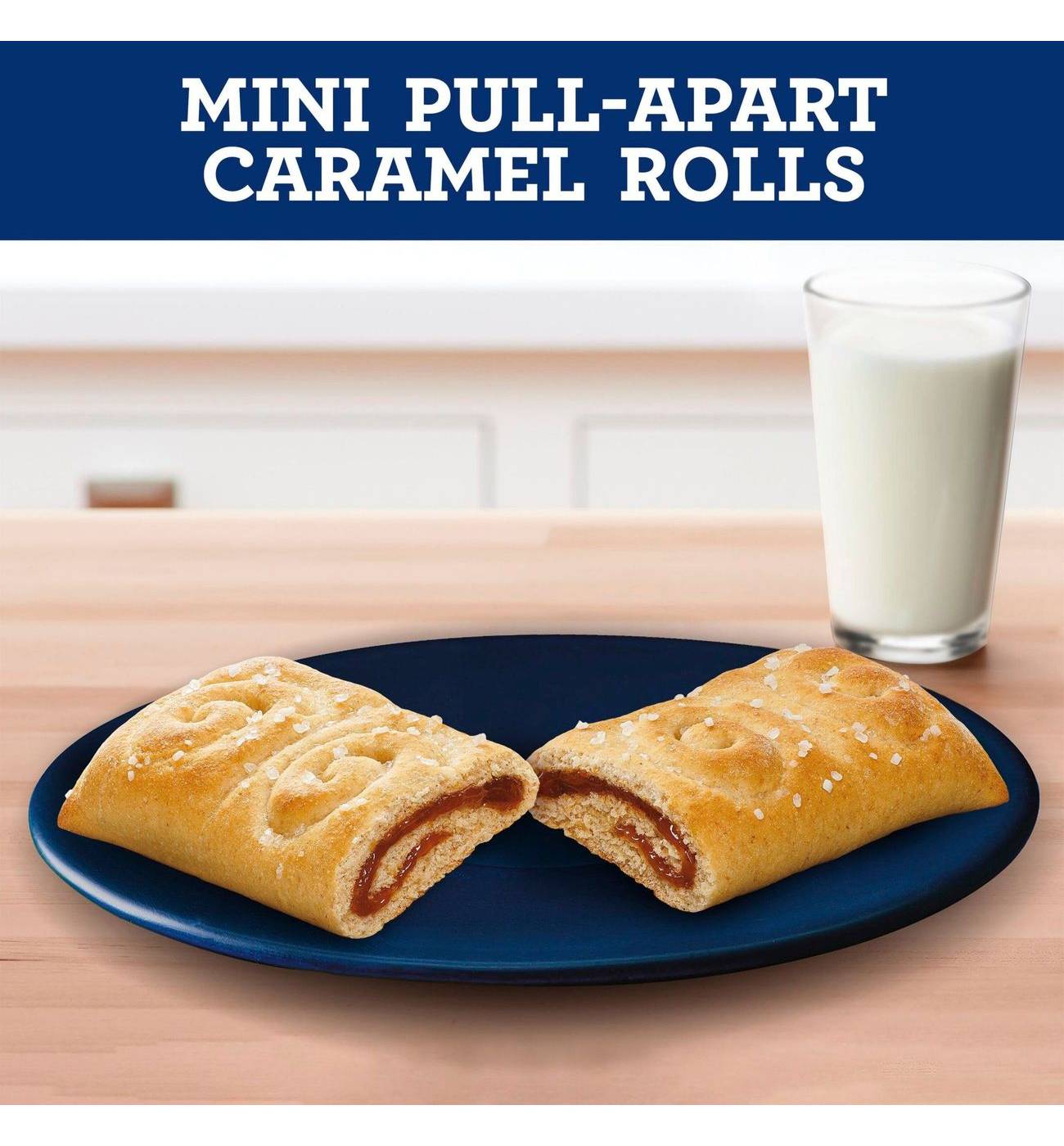 Pillsbury Mini Cinnis Caramel Pull-Apart Rolls; image 6 of 6