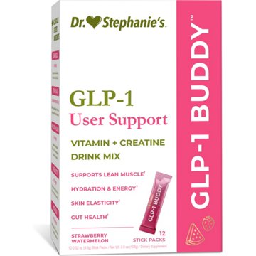 Dr. Stephanie's GLP-1 Buddy Vitamin & Creatine Drink Mix - Strawberry Watermelon