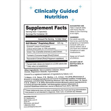 Dr. Stephanie's GLP-Wonder Rapid Dissolving GLP-1 Capsules