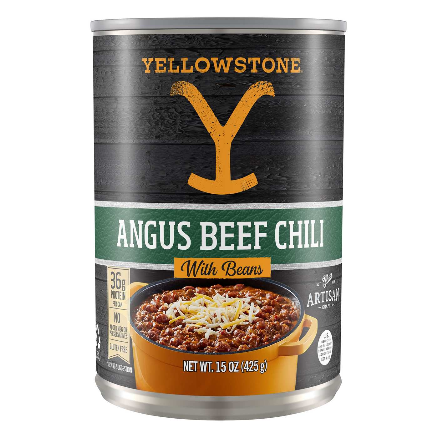 Yellowstone Angus Beef Chili With Beans; image 1 of 4