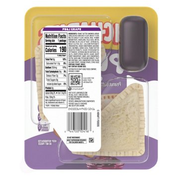 Lunchables Pb&J Peanut Butter Sandwich & Grape Dip, Pack