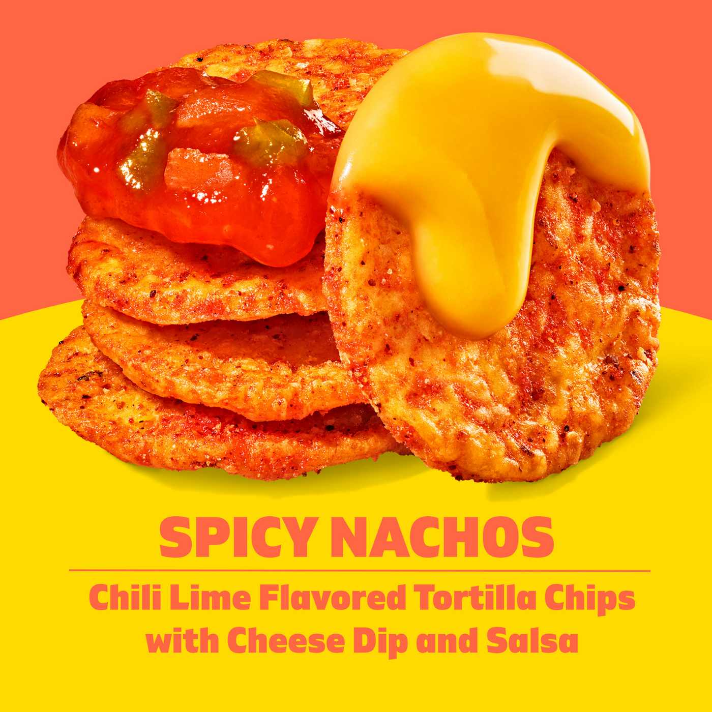 Lunchables Spicy Nachos With Chili Lime Flavored Tortilla Chips, Cheese Dip & Salsa, Pack; image 5 of 5