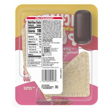 Lunchables Pb&J Peanut Butter Sandwich & Strawberry Flavored Dip, Pack