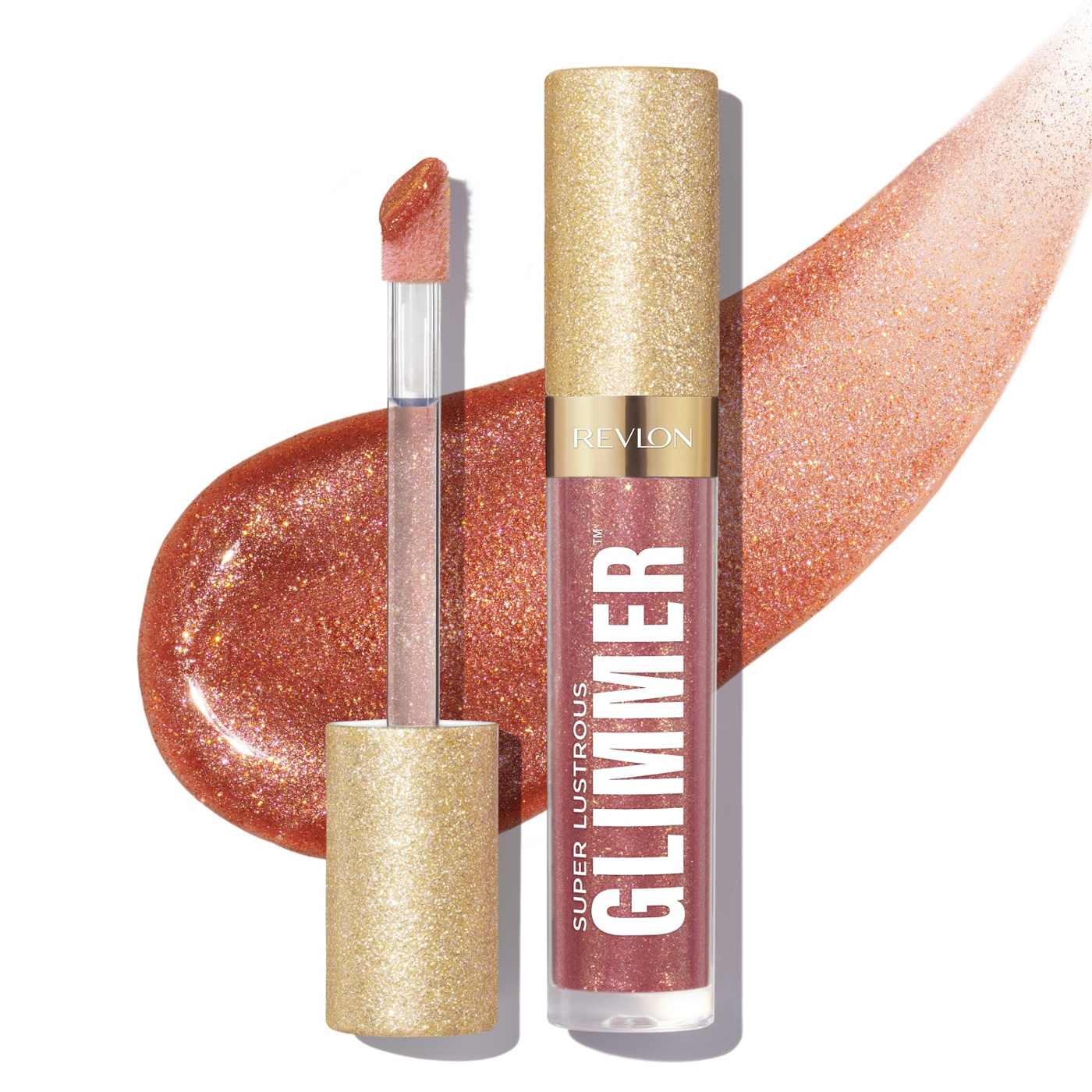 Revlon Super Lustrous Glimmer Gloss - 005 Almond; image 1 of 10